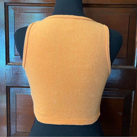 Pacsun LA Hearts Lounge Keyhole Terry Tank Top - Picture 2 of 3